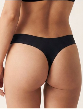 Бразилиана-невидимки из хлопка Infiore NATURALFIT 776 nero, Цвет: nero (черный), Размеры: S, изображение 6