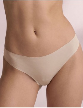 Бразилиана-невидимки из хлопка Infiore NATURALFIT 776 sabbia, Цвет: sabbia (песочный), Размеры: S