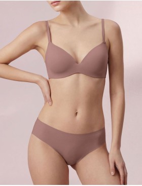 Бесшовные трусы из хлопка Infiore NATURALFIT 777 caramel, Цвет: caramel (карамель), Размеры: S, изображение 3