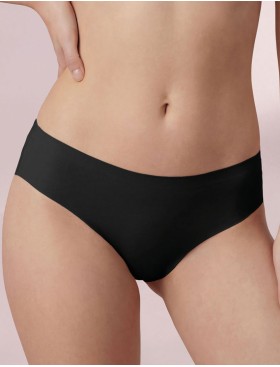 Бесшовные трусы из хлопка Infiore NATURALFIT 777 nero, Цвет: nero (черный), Размеры: S