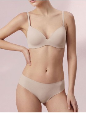 Бесшовные трусы из хлопка Infiore NATURALFIT 777 sabbia, Цвет: sabbia (песочный), Размеры: S, изображение 3