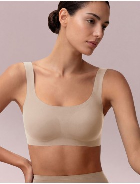 Бесшовный топ Infiore EVOLUTION 702 beige, Цвет: beige (бежевый), Размеры: 70B, изображение 3