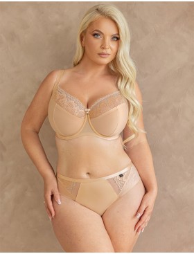 Бюстгальтер с подкроем Kris Line NEL soft full cup, Цвет: персик, Размеры: 70G, изображение 4
