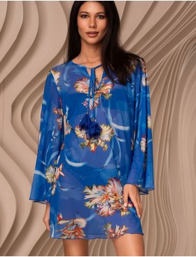 Короткая туника Mia-Amore ANTIGUA 2170, Цвет: синий, Размеры: L/XL