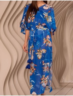 Длинная туника Mia-Amore ANTIGUA 2178, Цвет: синий, Размеры: L/XL, изображение 4