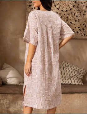 Длинная туника Mia-Amore AMBER 5798, Цвет: бежевый, Размеры: S/M, изображение 2