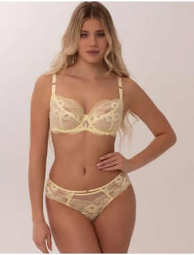 Трусики бразилиана Subtille YASMIN YELLOW brazilian, Цвет: желтый, Размеры: M, изображение 3
