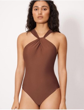 Совместный купальник Ysabel Mora CALETA 83472 коричневый, Цвет: коричневый, Размеры: 85B