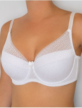 Бюстгальтер с поролоном Albina L PERFECT 8086 белый, Цвет: белый, Размеры: 75C