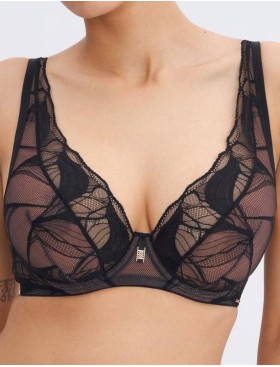 Бюстгальтер бралетт Alles RICH ENOUGH M Bralette черный, Цвет: черный, Размеры: 70C