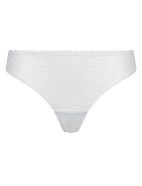 Кружевные трусы стринги Dim DAILY DENTELLE 0E95 белый, Цвет: белый, Размеры: XS, изображение 4