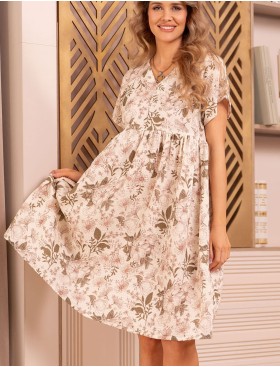 Платье-туника из хлопка Mia-Amore DORIN 5651, Цвет: мультицвет, Размеры: 2XL
