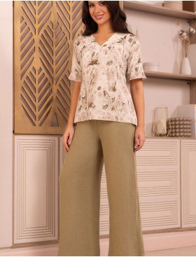 Комплект из хлопка-муслина Mia-Amore DORIN 5656, Цвет: мультицвет, Размеры: 2XL