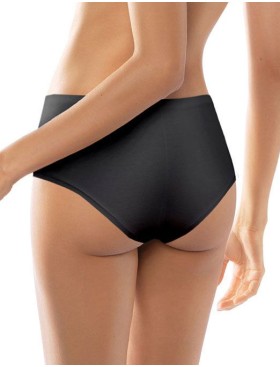 Трусы брифы хлопковые Sielei NATURAL COTTON 1441 nero, Цвет: nero (черный), Размеры: XS, изображение 2