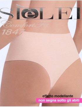 Высокие бразилиана-невидимки Sielei COMFORT FIT 1847 cipria, Цвет: cipria (телесный), Размеры: XL, изображение 5