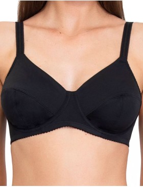 Бюстгальтер мягкая чашка Sielei DONNA 962 nero, Цвет: nero (черный), Размеры: 75D
