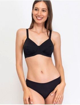 Бюстгальтер мягкая чашка Sielei DONNA 962 nero, Цвет: nero (черный), Размеры: 75D, изображение 4