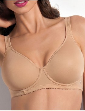 Мягкий бюстгальтер без косточек Sielei DONNA 964 skin, Цвет: skin (телесный), Размеры: 90C
