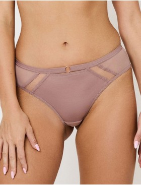 Трусики бразилиана Subtille BUTTERFLY MOCCA mini, Цвет: мокка, Размеры: XL