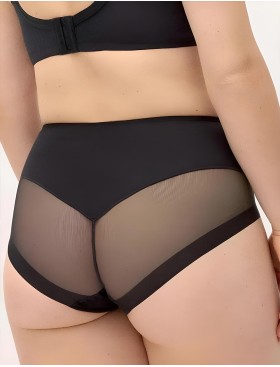 Высокие слипы Ysabel Mora 19091 COTTON WITH CONTROL чёрный, Цвет: чёрный, Размеры: S, изображение 2