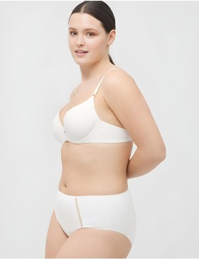 Трусы с высокой посадкой Ysabel Mora 19382 HIGH WAIST белый, Цвет: белый, Размеры: M, изображение 3