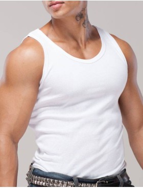 Майка мужская Opium R04 белый, Цвет: белый, Размеры: 4XL, изображение 2