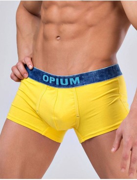 Мужские трусы боксеры Opium R-109 желтый, Цвет: желтый, Размеры: 3XL