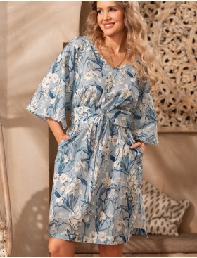 Туника с широким рукавом Mia-Amore EIDAN 5733, Цвет: мультицвет, Размеры: L/XL