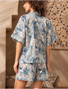 Комплект из рубашки и шорт Mia-Amore EIDAN 5735, Цвет: мультицвет, Размеры: L, изображение 2