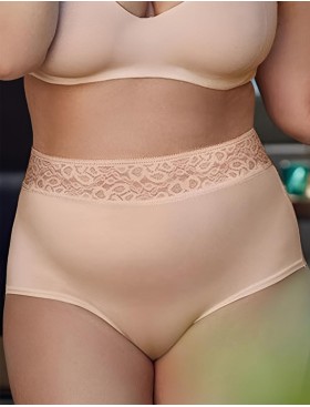 Сверхэластичные трусы Janira FLEXIE ADAPT 1030589 BRAGA QUEEN LACE dune, Цвет: dune (песочный), Размеры: XL/2XL/3XL