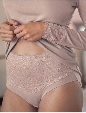 Высокие слипы Janira EMBRACE Slip 1031859 dune, Цвет: dune (песочный), Размеры: L