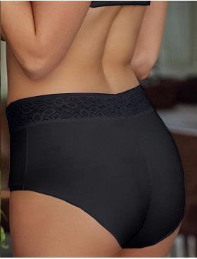 Сверхэластичные трусы слипы Janira FLEXIE ADAPT 30561 BRAGA LACE black, Цвет: black (черный), Размеры: S/M/L/XL, изображение 2