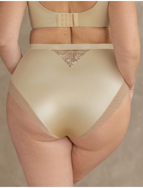 Высокие трусы Kris Line FIORE high waist телесный, Цвет: телесный, Размеры: 2XL, изображение 2