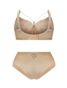 Бюстгальтер с подкроем Kris Line FIORE soft full cup телесный, Цвет: телесный, Размеры: 70G, изображение 6