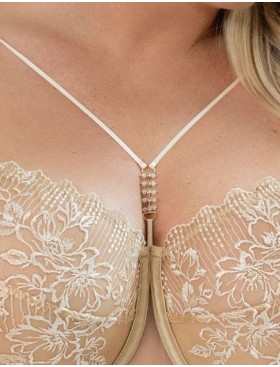 Бюстгальтер с мягкой чашкой Kris Line FIORE soft телесный, Цвет: телесный, Размеры: 60F, изображение 3