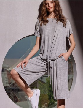 Комплект оверсайз Lormar FITNESS 654128CO grigio melange, Цвет: grigio melange (серый), Размеры: S