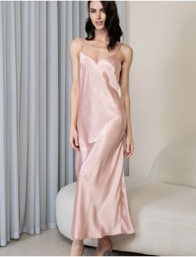 Длинная ночная сорочка Mia-Amore ANABELLA 4824 пудра, Цвет: пудра, Размеры: 2XL, изображение 3