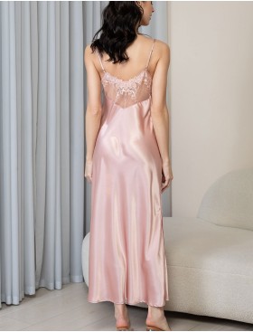 Длинная ночная сорочка Mia-Amore ANABELLA 4824 пудра, Цвет: пудра, Размеры: 2XL, изображение 2