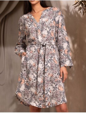 Короткая туника на пуговицах Mia-Amore DAISY 5821, Цвет: мультицвет, Размеры: 3XL, изображение 4