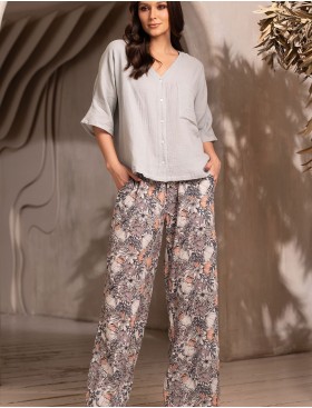 Комплект из хлопкового муслина Mia-Amore DAISY 5826, Цвет: мультицвет, Размеры: 2XL, изображение 4