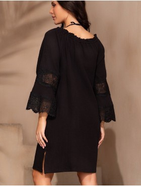 Туника с широким рукавом Mia-Amore LARNACA 5753 черный, Цвет: черный, Размеры: L/XL, изображение 2
