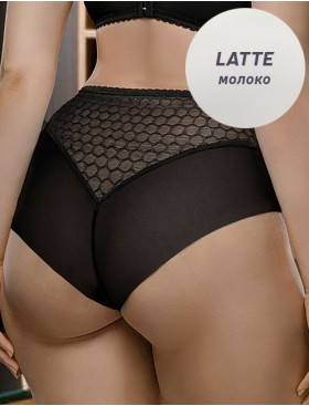 Завышенные трусы бразилина Mioocchi ОДРИ 8485 latte, Цвет: latte (молоко), Размеры: M, изображение 3