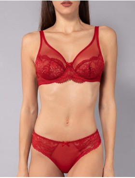 Комплект Sielei мягкая+слипы DELICE 78505C rosso, Цвет: rosso (красный), Размеры: 95C