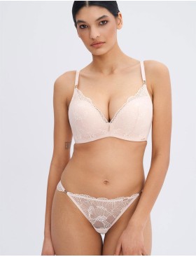 Кружевные стринги Alles POSH ROUTINE stringi телесный, Цвет: телесный, Размеры: S, изображение 3