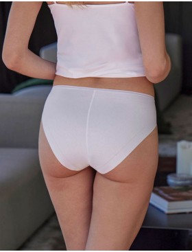 Трусы слипы Janira COTTON BAND Milano Glam 1032404 white, Цвет: white (белый), Размеры: L, изображение 2