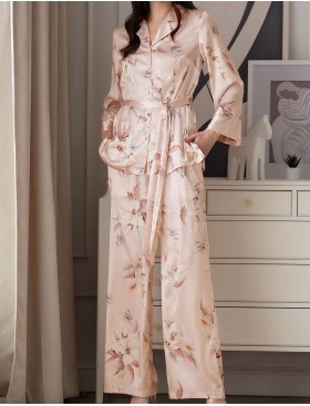 Шелковая пижама Mia-Amore GARDENIA 9026, Цвет: мультицвет, Размеры: 2XL, изображение 4