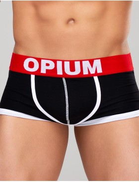 Мужские укороченные боксеры Opium R-139 черный, Цвет: черный, Размеры: XL