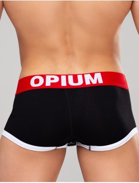 Мужские укороченные боксеры Opium R-139 черный, Цвет: черный, Размеры: XL, изображение 2