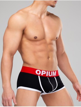 Мужские укороченные боксеры Opium R-139 черный, Цвет: черный, Размеры: XL, изображение 3