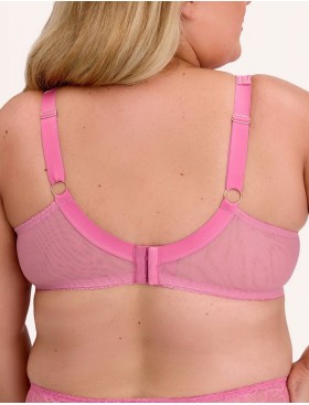 Бюстгальтер бралетт макси Bella Misteria ROSE KISS soft bralette MAXI розовый, Цвет: розовый, Размеры: 65K, изображение 3
